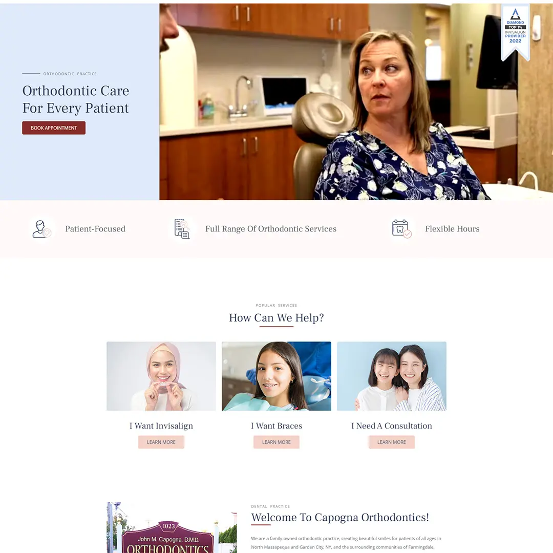 Digital Marketing for Capogna Orthodontics